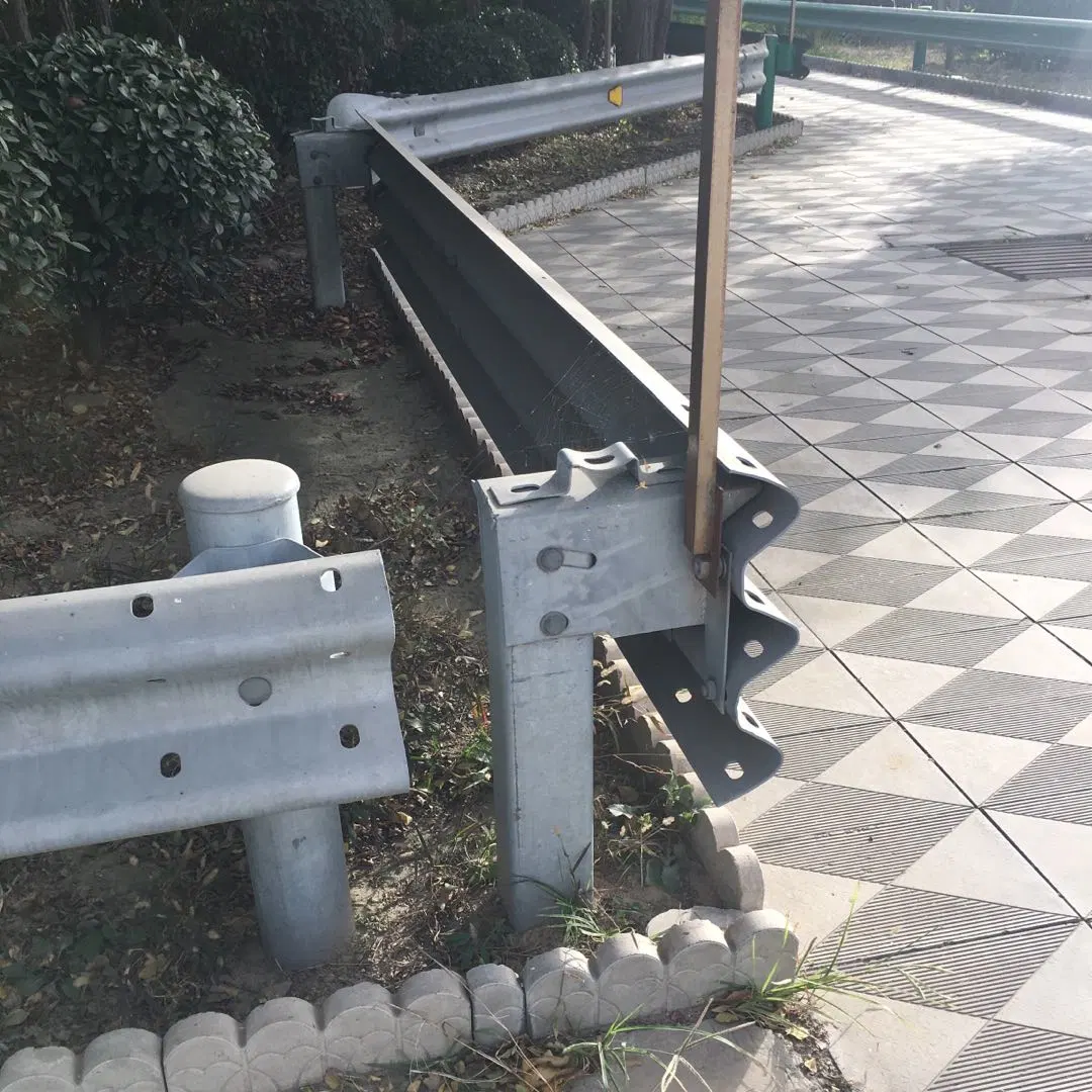 Aashto M-180 Standard Galvanized Guardrail H Section Post to Indonesia