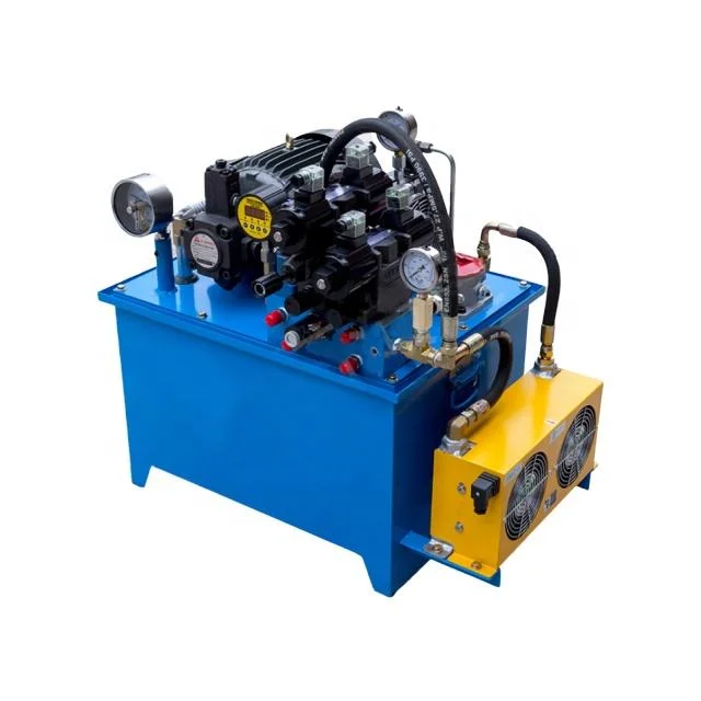 700 Bar 3 Stage Electric Hydraulic Pump with 4 Quick Couplers Used for Hydraulic Wrench Klw-4100