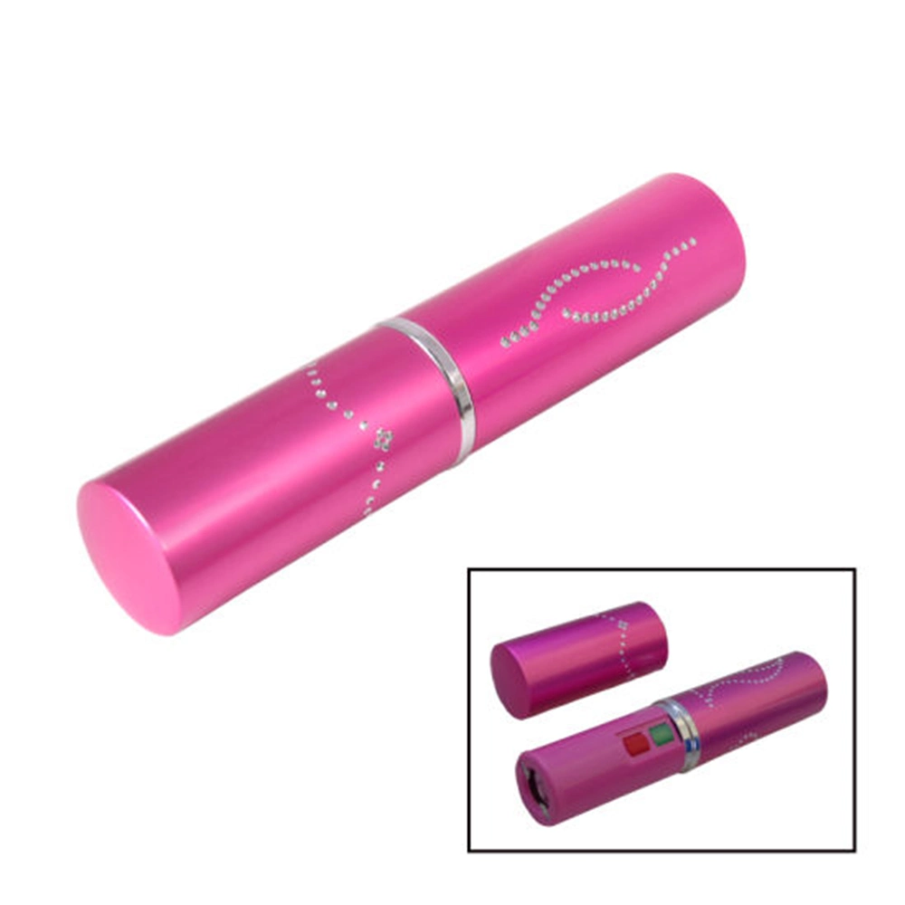 Lady Use Self Defense Mini Lipstick Shocker with Flashlight