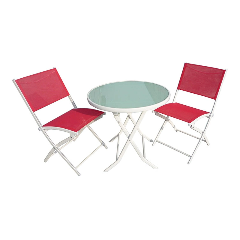 Modern Design Portable Folding Table and Chairs Set for Patio Garden Furniture Set