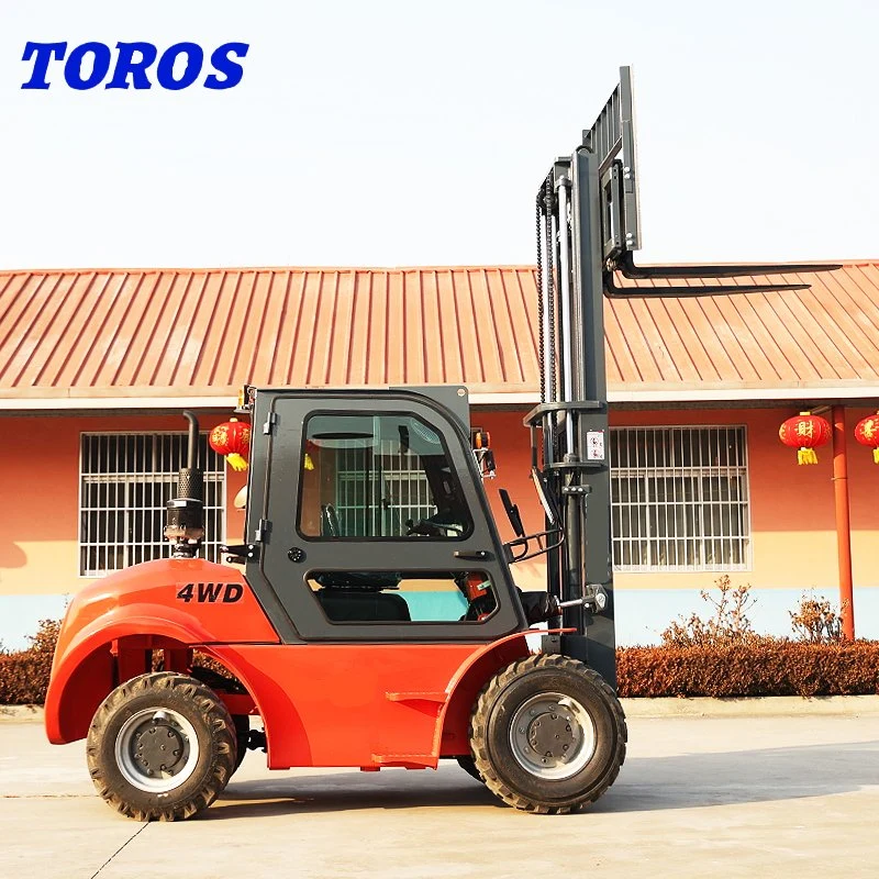 3.5tons/Diesel Forklift/with Cabin Diesel Forklift Truck/F Sereis/TF35 Series Brand