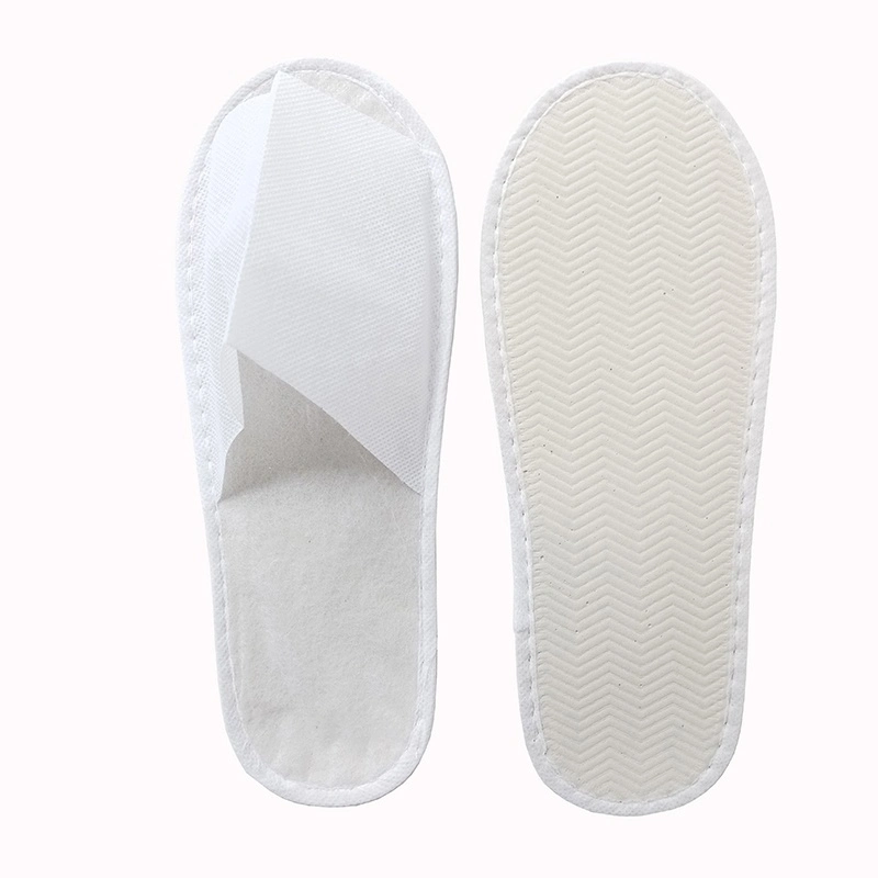 Hot Sell Opent Toe Luxury Terry Five Star Disposable Hotel Slippers for Travel SPA