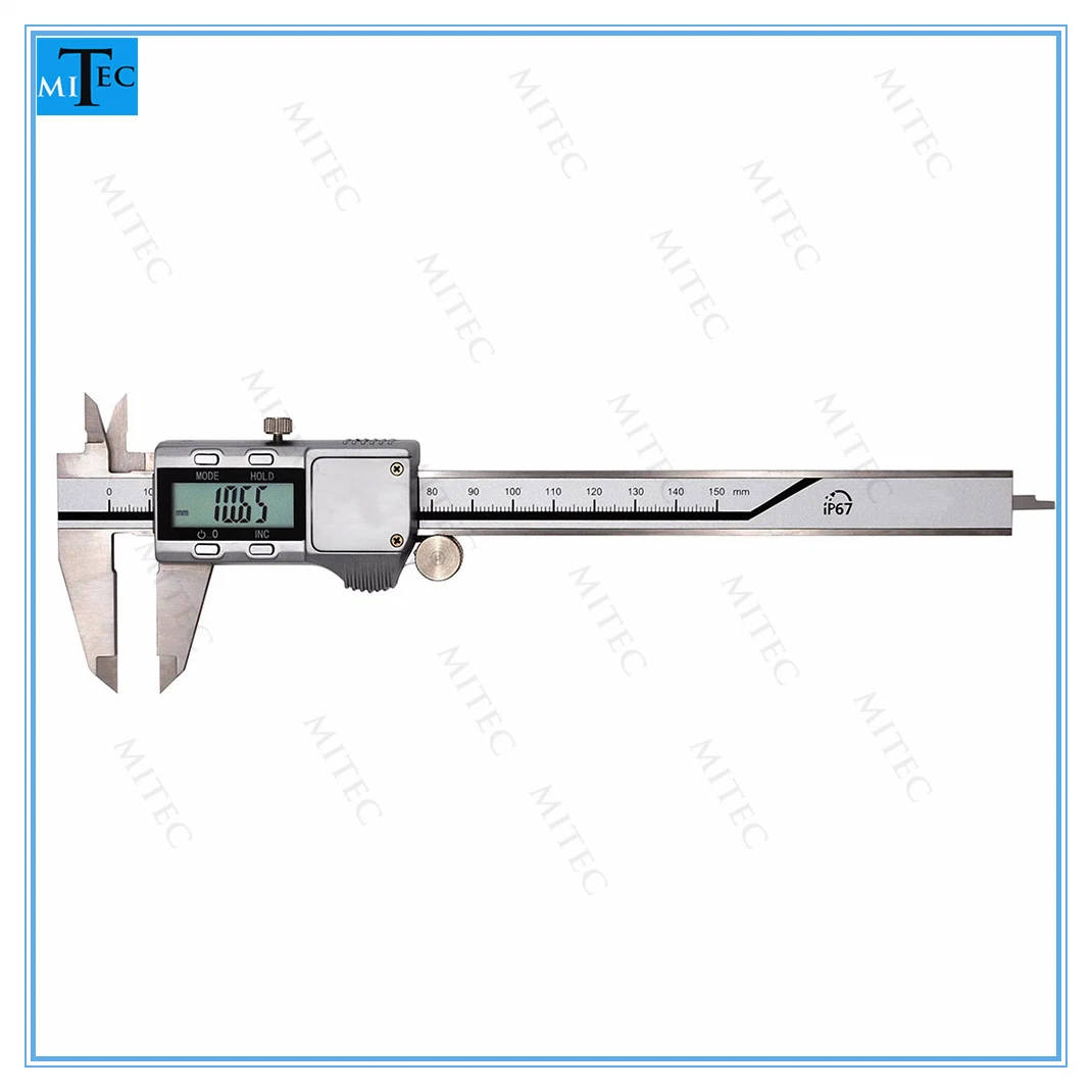 Original Factory Measuring Tool IP67 Waterproof Metal Housing Electronic Vernier Digital Caliper