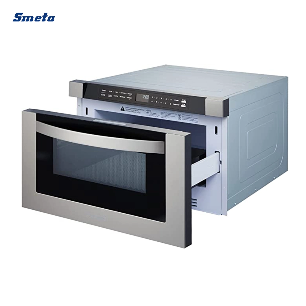 Smeta 120V 34L Fast Food Kitchen Cabinet Built in Microwave Oven