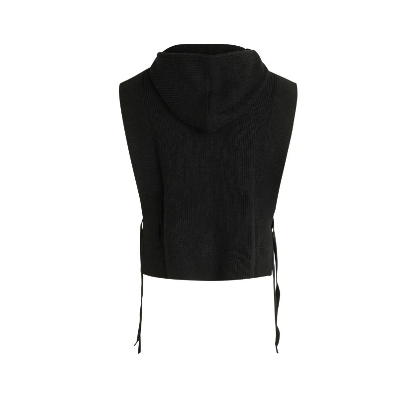 Zipper Xxxxl Hoodies Cardigan Sweater Vest Sleeveless Solid Color Women Shein Clothing Price