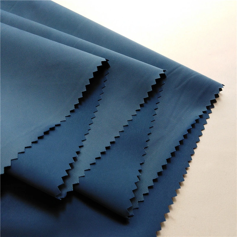 75D*150d Satin T400 Wave Satin Stretch Trench Coat Fabric