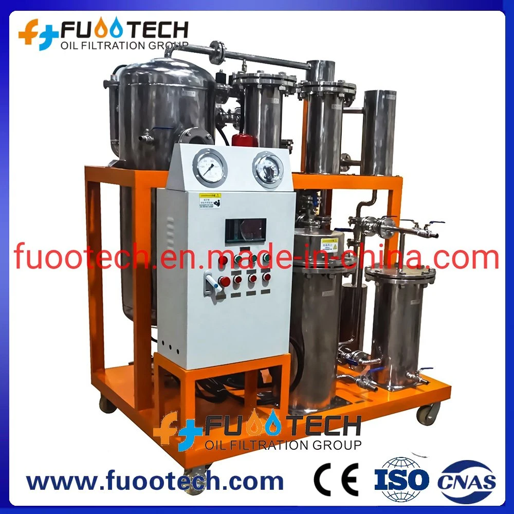 China Supplierstainless Steel Extra Oil Filtration Plant