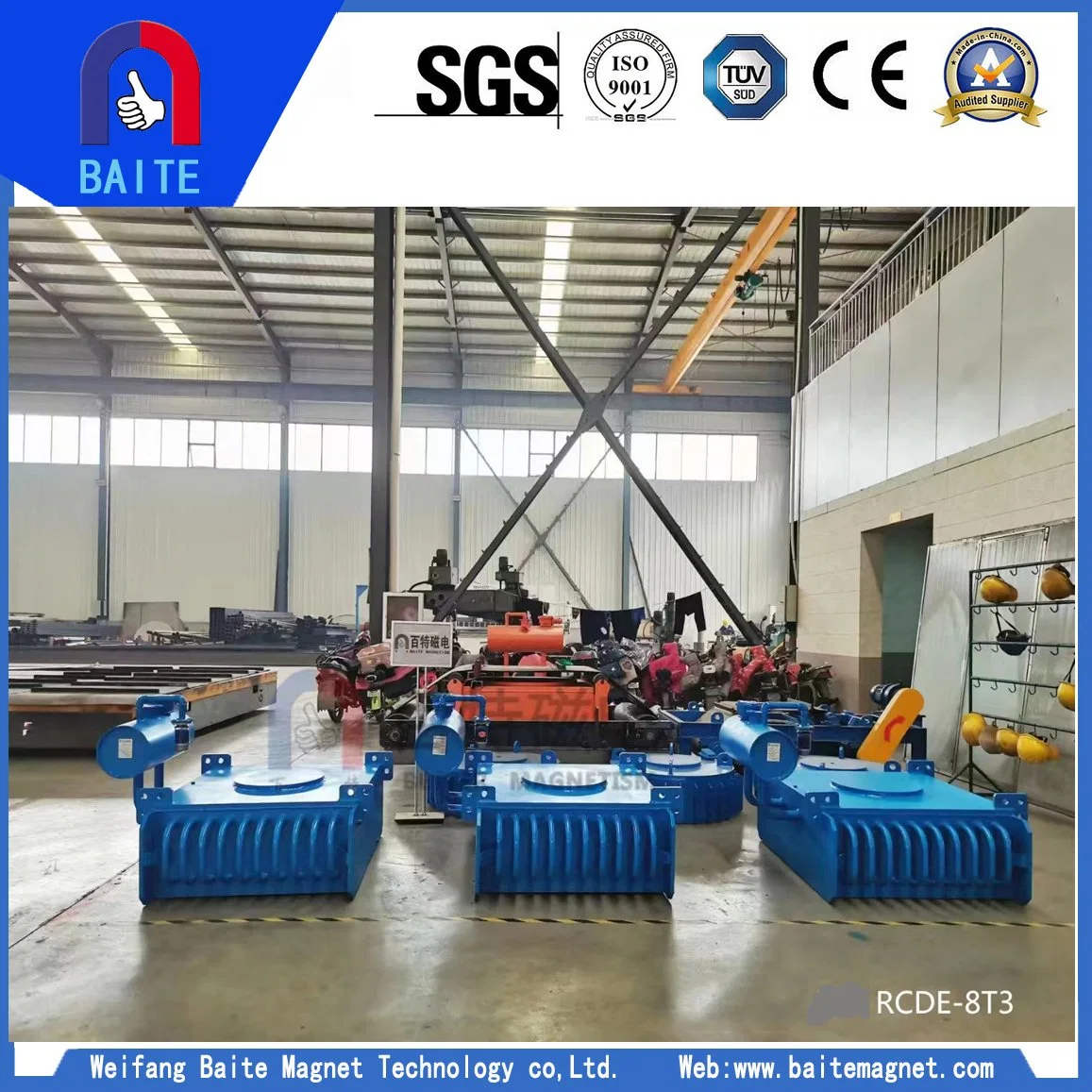 Electric Magnetic Separator Oil Separator for Power Plants Iron Separation