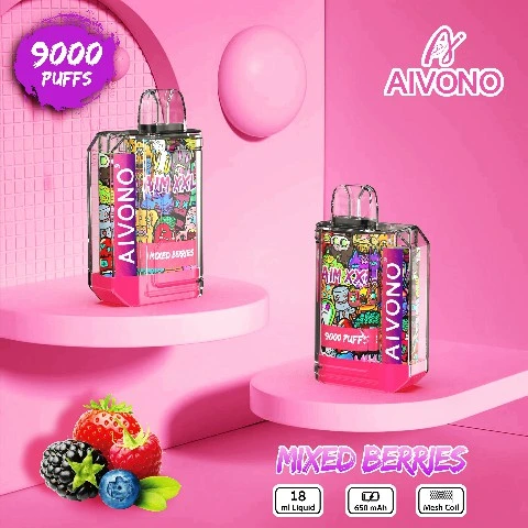 Aivono AIM XXL 9000 puffs 2023 Nouveau produit Vape jetable Prix de gros 18ml Bang King 8000puffs