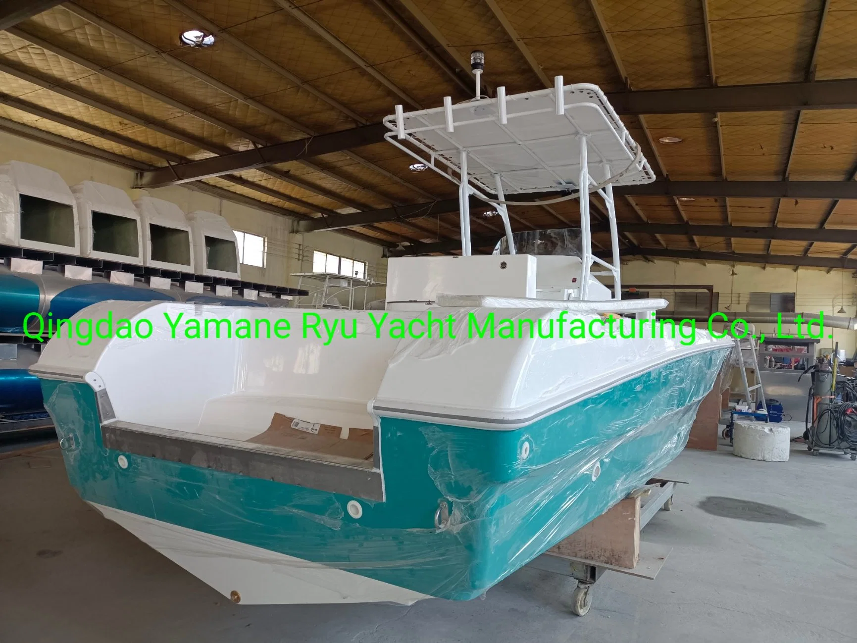 Yamane CE certifié SG850b 8.50m de la vitesse du bateau de pêche bateau en fibre de verre dans Big Sea