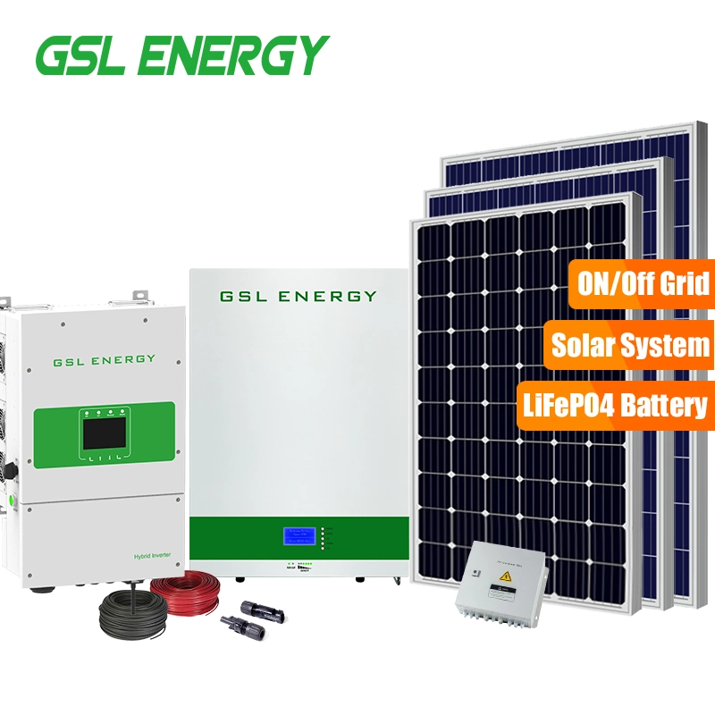 Wholesale Price 48V Lithium Ion Battery Solar System Home Power Hybrid on Grid off Grid 5kw 10kw 30kw Solar Power System for Home