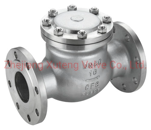 Stainless Steel ANSI 150lb Industrial Flanged Check Valve/Swing Check Valve/Non Return Valve