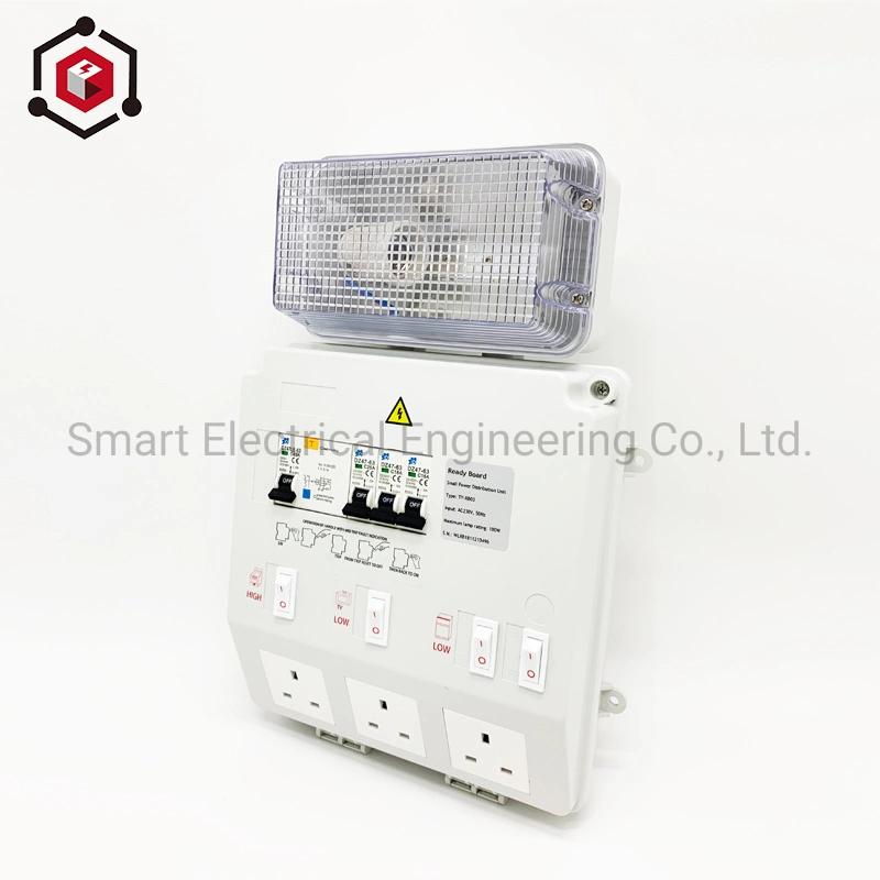 Three Socket Small Power Distribution Box