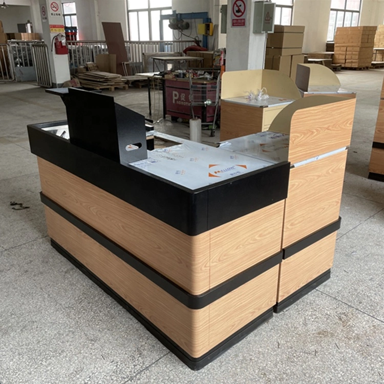 Good Quality Electric Conveyor Belt Checkout Counter Counter Retail Cashier