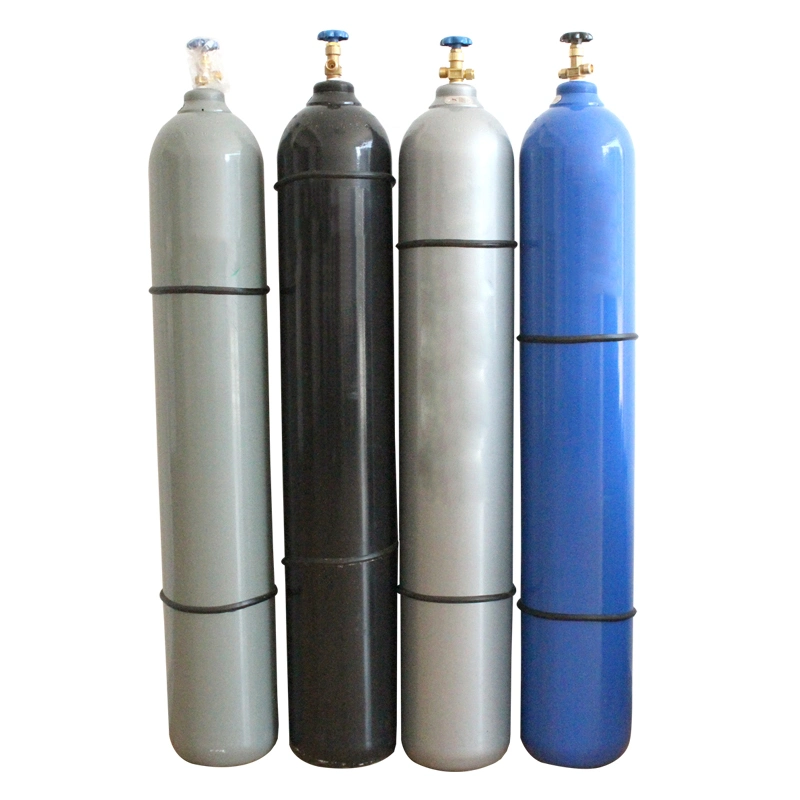 Professional Seamless Steel Gas Cylinders Filling with Oxygen, Carbon Dioxide for Industrial Use