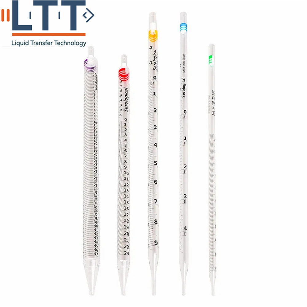 Laboratory Wholesale/Supplier Plastic Measuring Liquid Transfer Disposable Sterile Serological Pipette