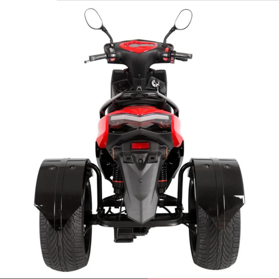 Takeaway 500W 60V 20ah Electric 3 Wheel Motorcycle Tricycle for Adults with Multipurpose Handlebar and Differential Motor