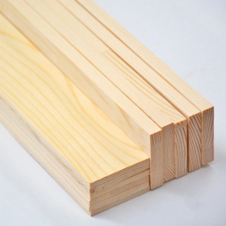 Solid Wood Bed Board Wood Frame Board Drying Camphor Pine Furniture Material Sauna Board Pine Board