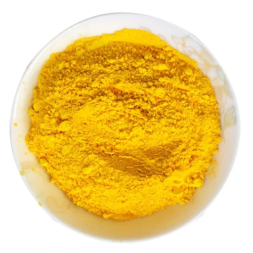 Pigments organiques de couleur jaune pour le plastique en béton de 128