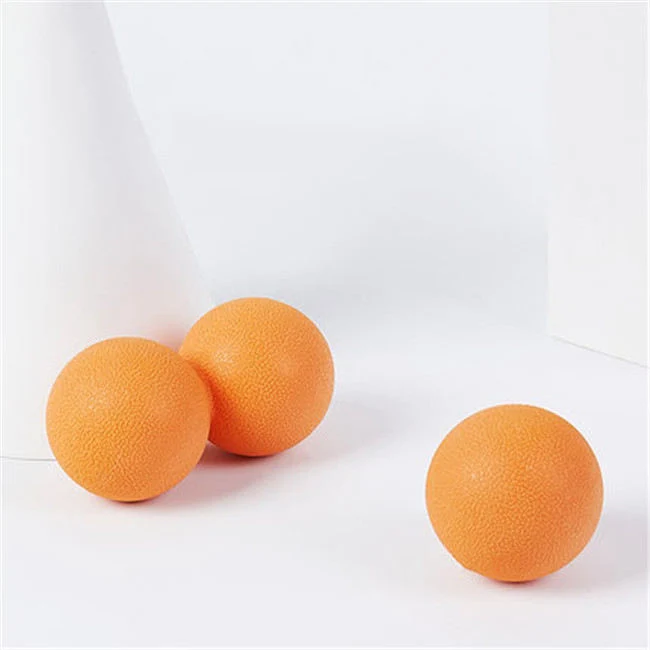 Custom High Quality Yoga Roller Lacrosse Ball TPE Peanut Massage Ball