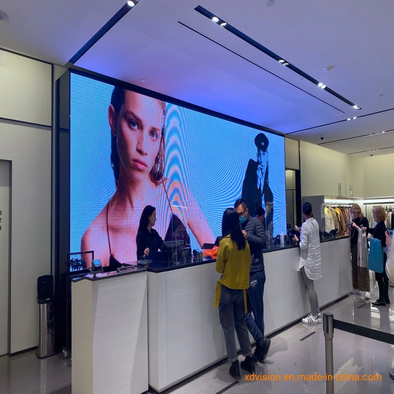 Super Slim el peso de la luz LED de señalización publicidad firme sentido de la pantalla y guía para el metro y aeropuerto