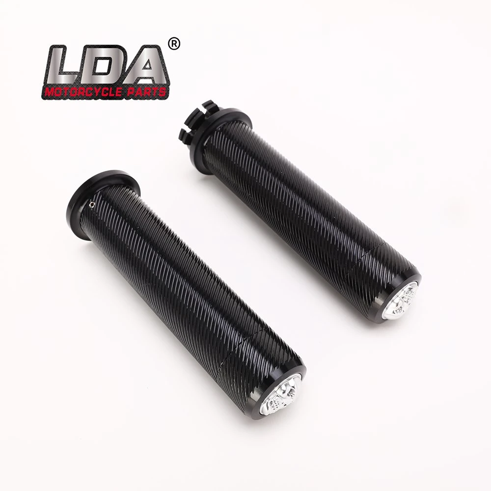 Motorcycle Customization 25mm Metal Handle Bar Grips Retro Handlebar Grips Handgrip for Harley Sportster