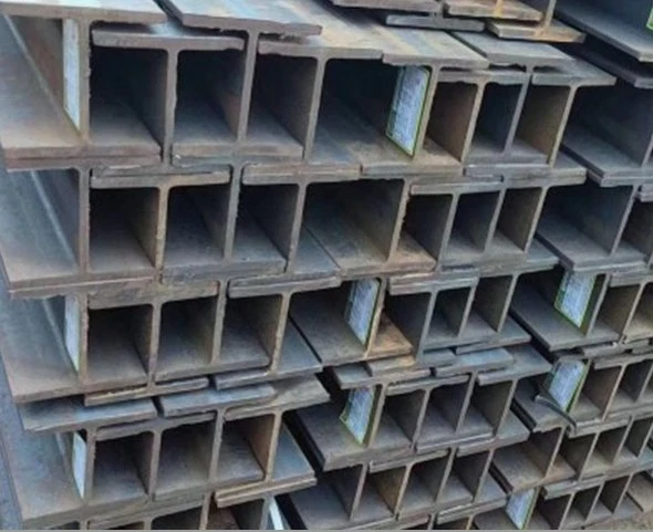 Hot Rolled H-Section Steel High Strength Structural Steel Production