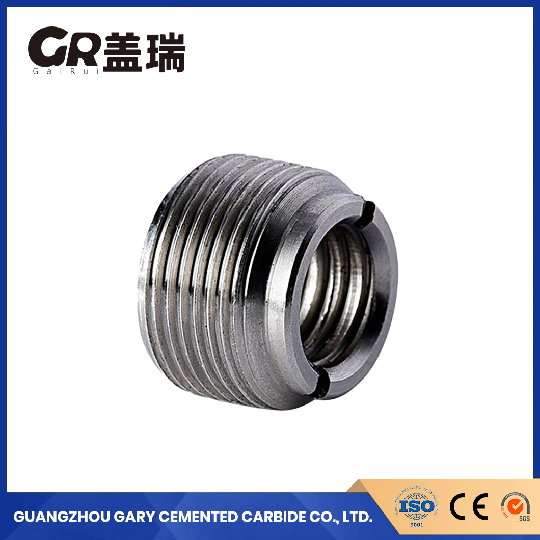 Gary China 1"-14uns-2A Tungsten Carbide Blasting Nozzle Suppliers PC2305501 Zy15X Oil Spray Head Steel Sleeve Thread Nozzle with 14.7-15.3% Content Long Life