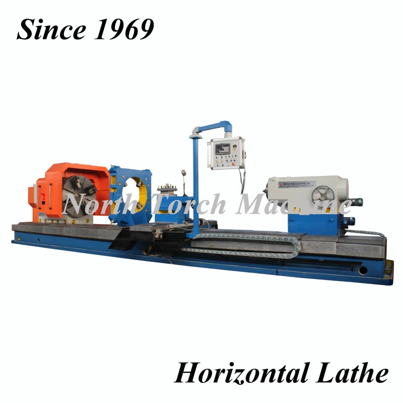 Professional Big Spindle Bore CNC Lathe for Threading Mining and Oil Pipe