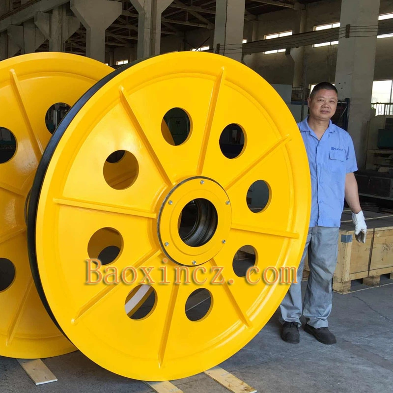 Factory Price High Standard API 8c Sheave Large Steel Pulley