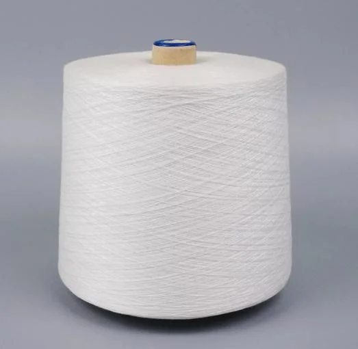 30s Siro Siro Compact Yarn Functional Polyester / القطن combed 85/15 للحليب