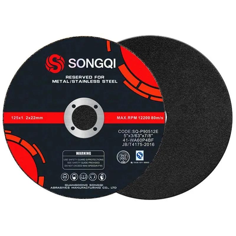 Songqi 125*1.2*22.23mm Cutting Wheel>Songqi Cutting Disc