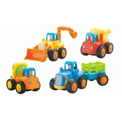 Factory Preschool Educational Plastic Musical Bus Universal Fun Fruit Car Children Toys