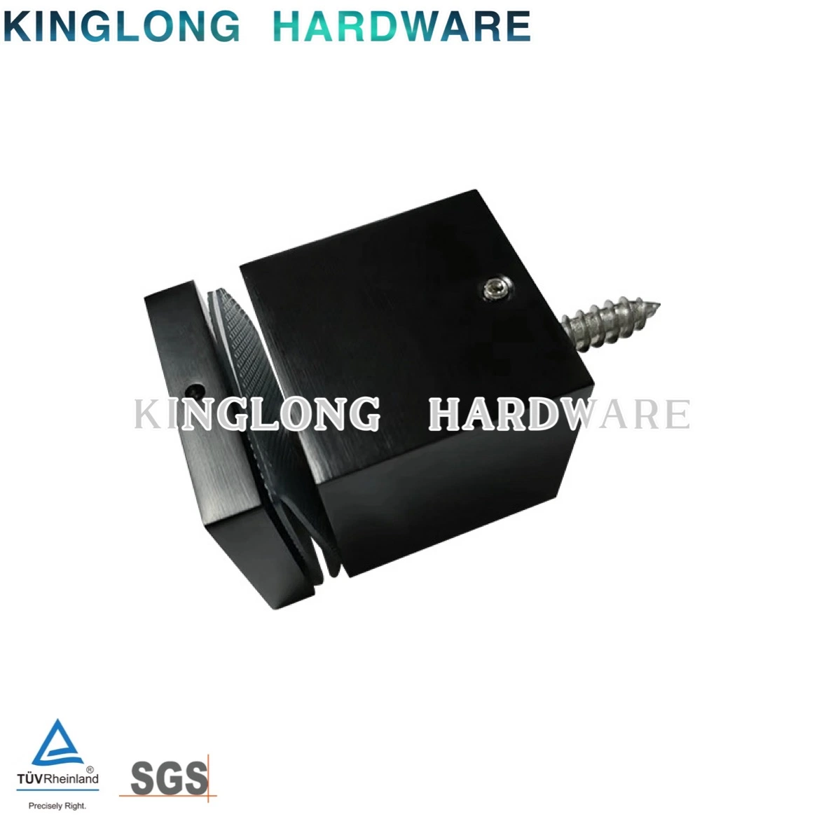 Solid Screw Square Advertisement Nail Acrylic Plate Fixed Laminate Glass Connector Hardware Support Nail