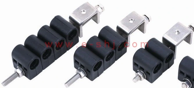 Abrazadera para cable alimentador 7/8" y 1/2" el cable coaxial