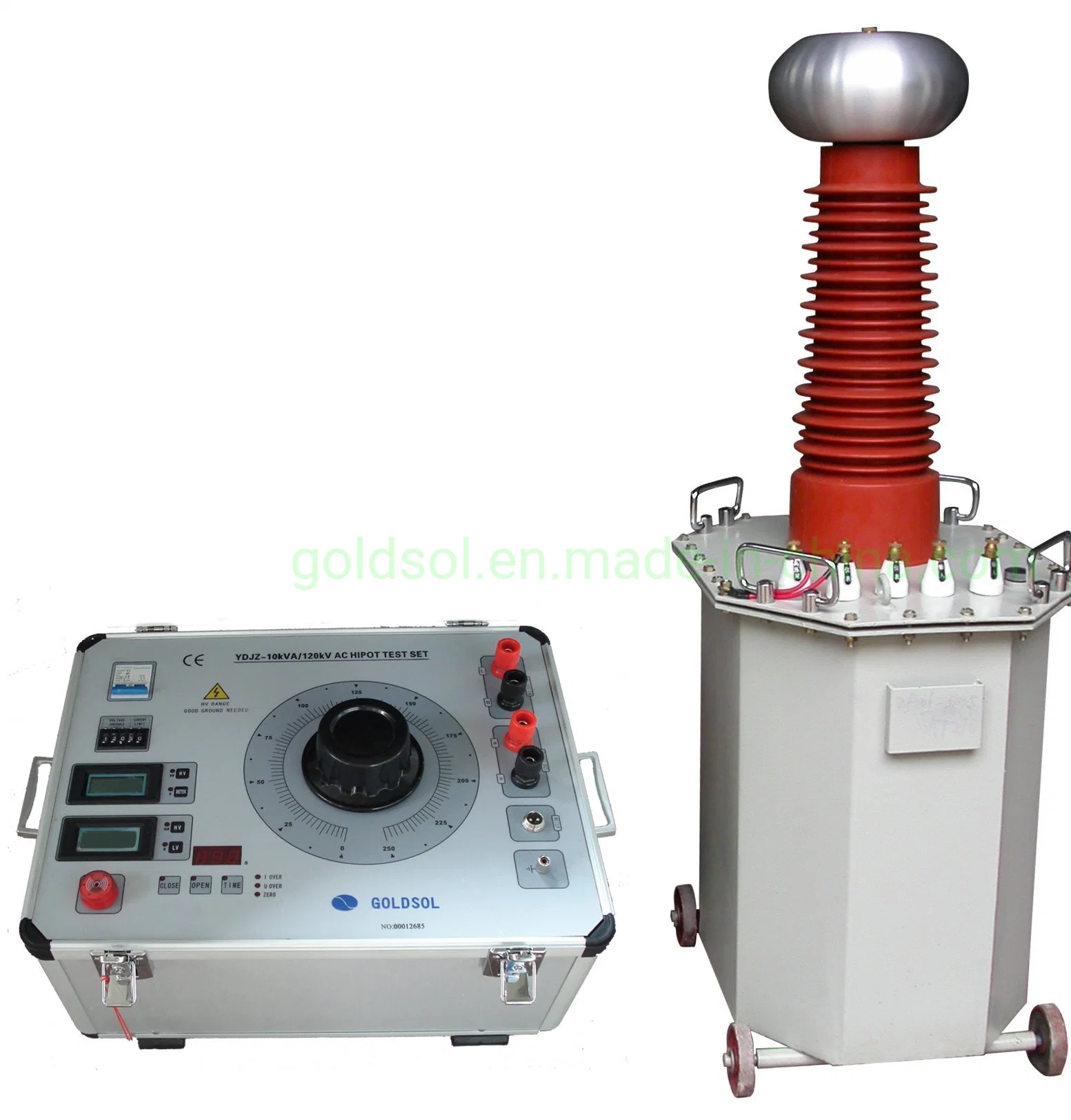 AC Pressure Power Frequenct Withstand Strength Hv High Voltage Test Instrument 100kv