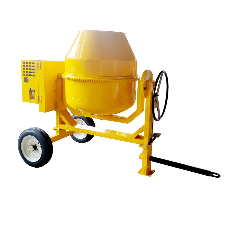 Industrial Electric Portable Cement Mixer Portable Concrete Mixer Machine Mini Small Diesel Gasoline Mobile Concrete Mixer