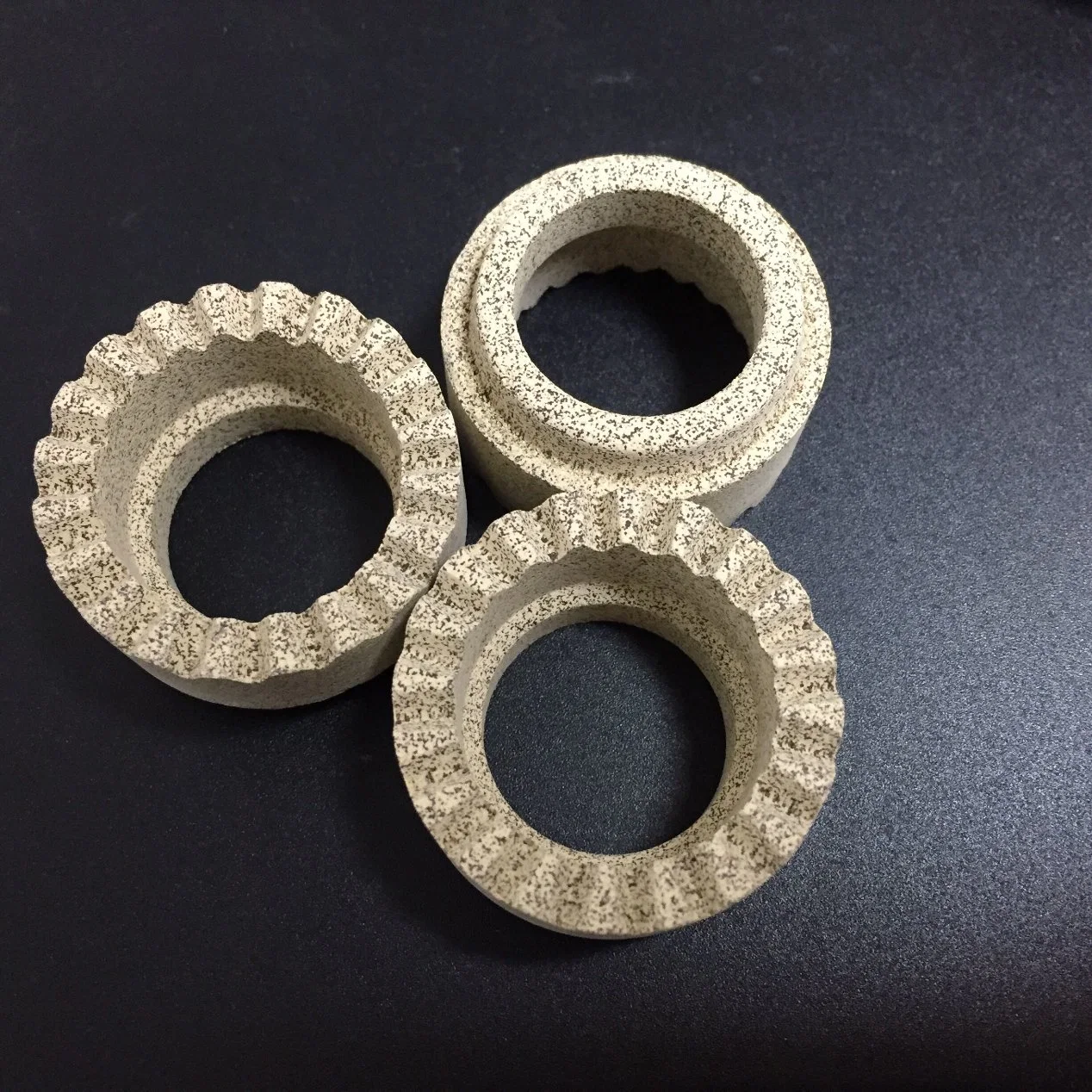 Manufacturer Cordierite Ceramic Ferrule / Ceramic Welding Ring