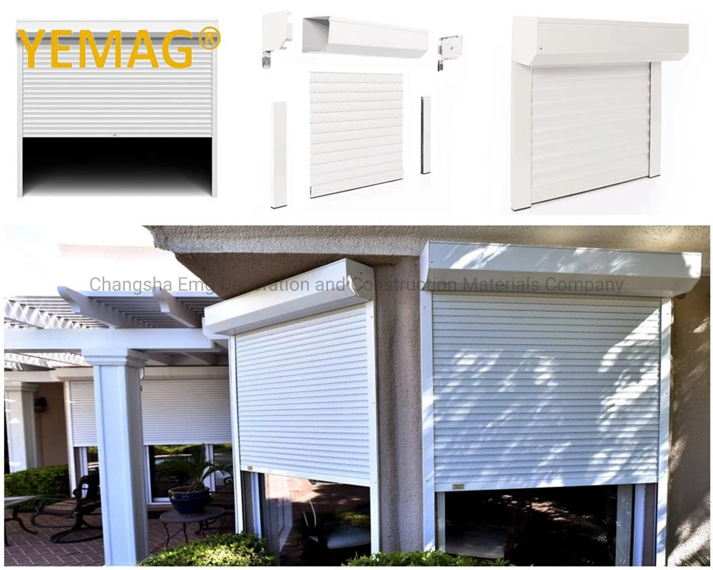 Electric Manual Remote Control Roller Shutter for Security