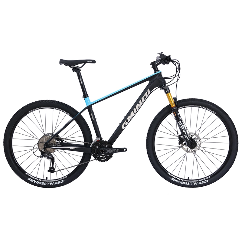 Vélo de montagne en fibre de carbone personnalisé professionnel OEM, cadre en carbone de 27,5 pouces, vélo de montagne en fibre de carbone.