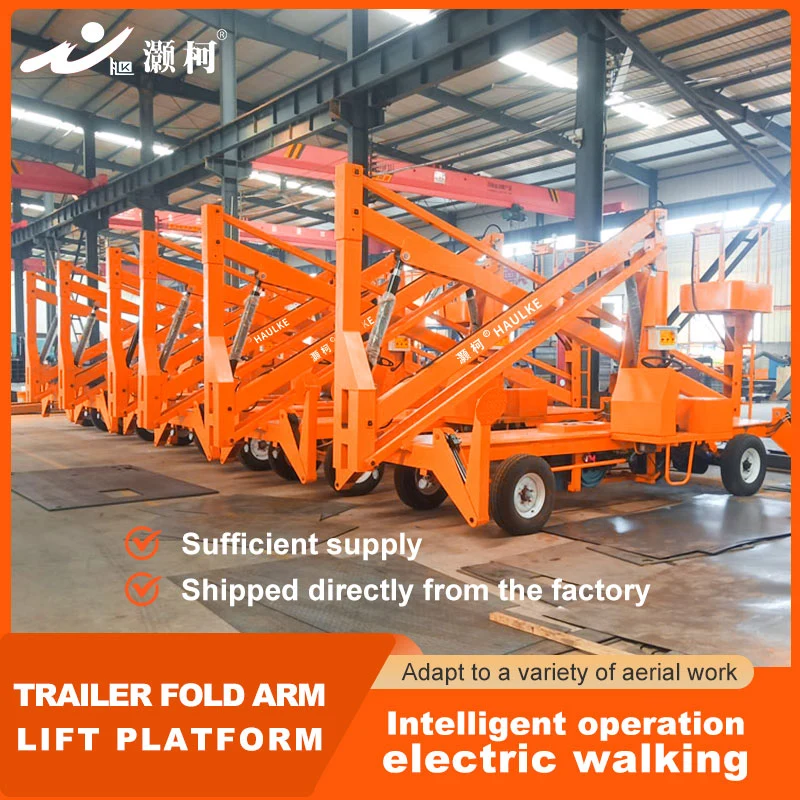 16m 20m Hydraulic Truck Articulating Pickup Truck Boom Lift