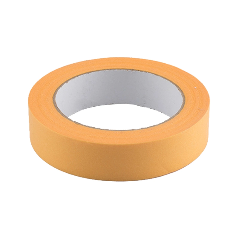 High Temperature Resistance Orange Color Smooth Paper Masking Adhesive Custom Washi Tape