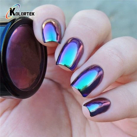 Cosmetic Grade Chameleon Color Changing Nail Powder Optical Chameleon Pigment