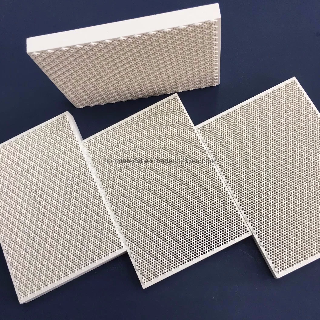 in Stock Refractory Aperture 1mm BBQ Honeycomb Burner Plate Cordierite Ceramic Substrate in Heat Recovery