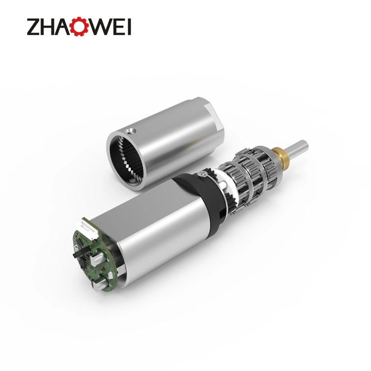 Zhaowei MD010010-546 High Torque 1kgf. Cm 26rpm DC 3V 24V Mini 10mm Planetary Metal DC Gear Motor for Intelligent Seat Adjustment