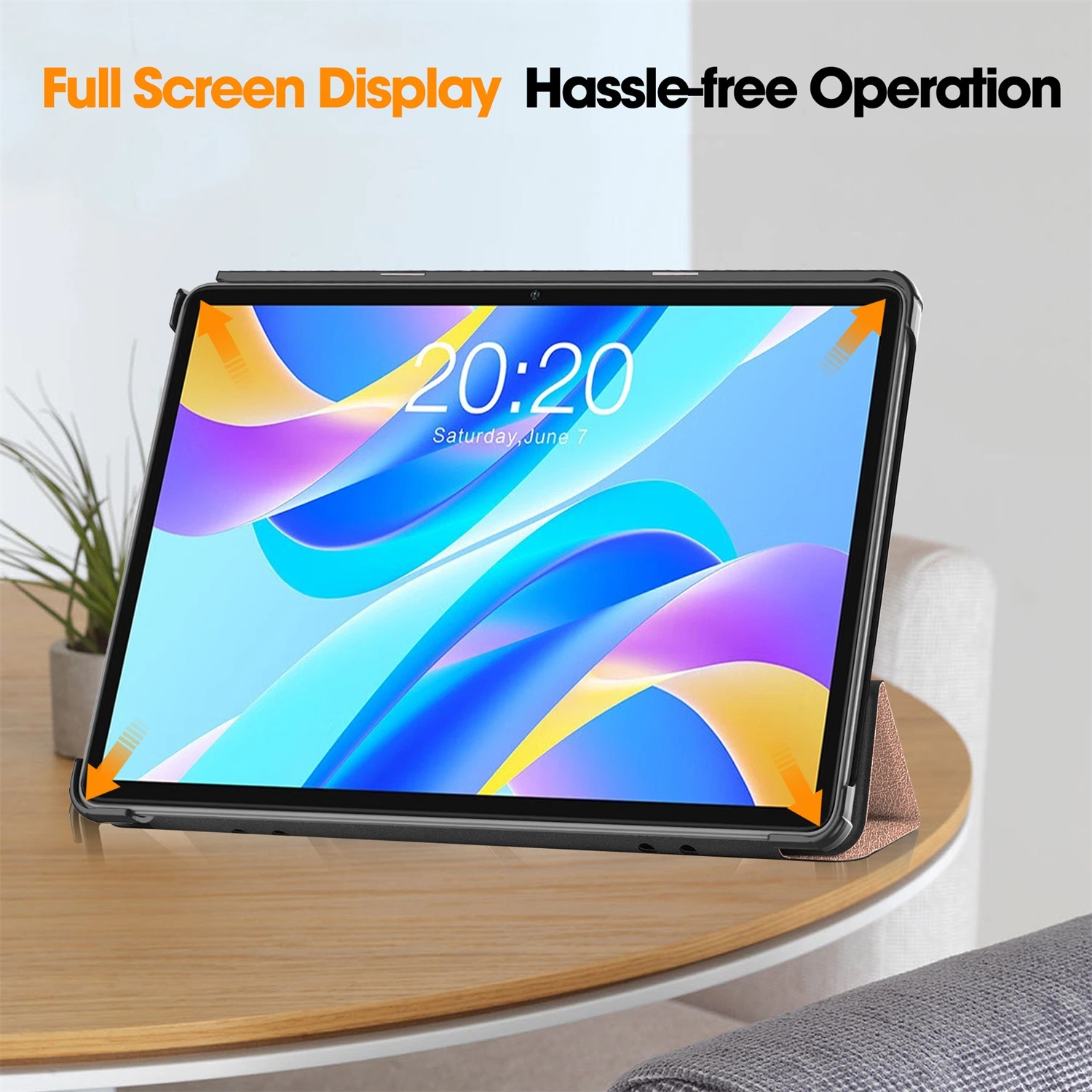 Housse pour tablette Teclast M40 plus 10.1 pouces Cuir pu ultra-fin P40HD P30s M40 plus