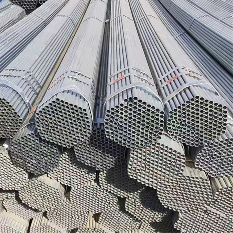 Factory Price 2 Inch Sizes Gi Steel Round Galvanized Iron Pipe for Greenhouse Frame