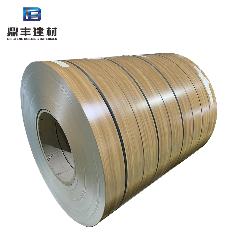 Chine Revêtement de couleur en bois Bande d'aluminium perforée personnalisée Volet roulant