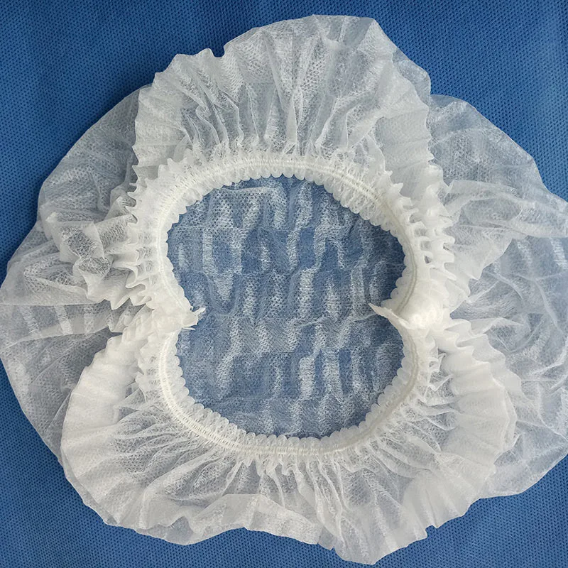 Disposable Round Cap/Nurse Cap/Bouffant Cap/Hair Net