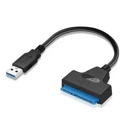 Conversor de cabo do adaptador de disco rígido USB 3.0 para SATA para SSD HDD